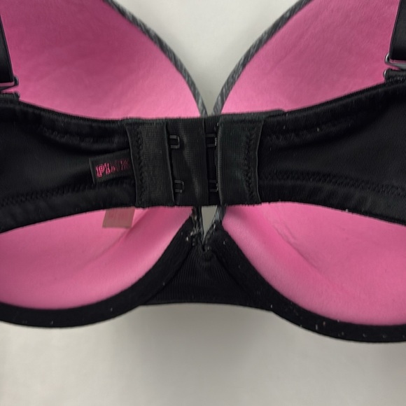 PINK Victoria’s Secret 34DD Bra Push Up Gray - Picture 7 of 10